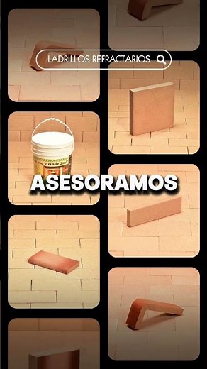 Te presentamos toda la variedad de ladrillos refractarios para revestir hornos, parrillas y hogares.