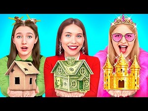 NEW 123 GO! Secret Room Challenge: Budget to Luxury in 24 Hours!