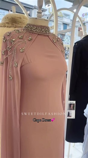 Stylish New Model Cape Dress for Trendsetters