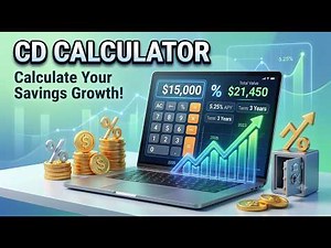CD Calculator | Calculate Certificate of Deposit Interest & APY Easily