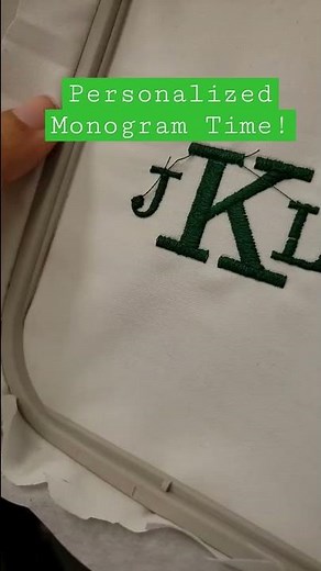 Making Personalized Gifts - Monogram Brother SE630 #craftbusiness #smallbusiness #embroiderymachine