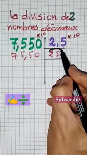 How to divide 2 decimal numbers: step by step? #tips and methods