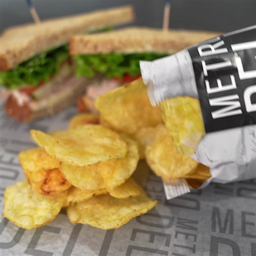 Metro Deli Kettle Cooked Potato Chips are back! Brace yourself for a snack revolution – a sturdy texture and a colossal crunch that'll leave you craving more! https://bit.ly/3UGCEm4 #usfoods | US Foods