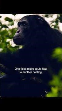 When a Chimp's Awkward Smile Makes YOU Cringe#animals #shorts #wildlife #chimpanzee