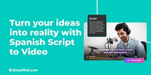 Convert Spanish Script to Video Using AI - Turn Your Ideas into Videos