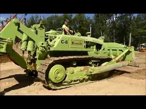 Euclid C-6 Dozer Ripping Rock