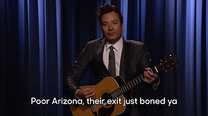 Jimmy performs a tiny song about March Madness. | Jimmy Fallon