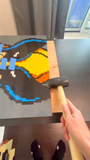 Wolverine LEGO ART! 1817 Bricks #legofan #legoart #legoartist #wolverineart #afolcommunity