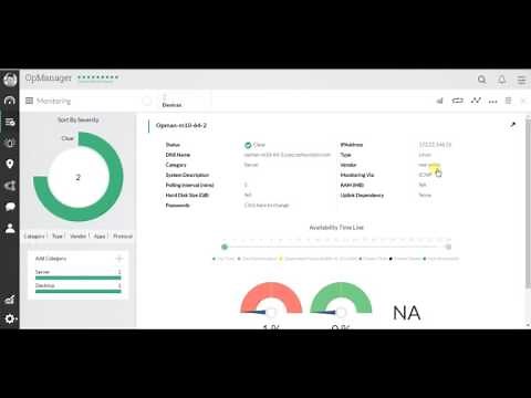 Adding device in ManageEngine OpManager V12