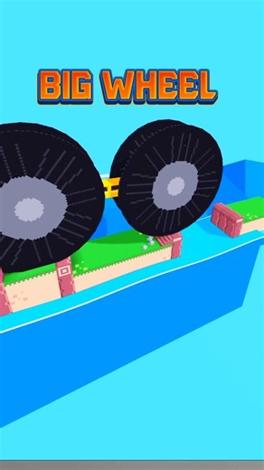 Fancade Big wheel #crash #car #fancade #subscribe