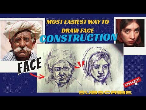 Face Construction Method for Beginners | Draw Perfect Faces Easily