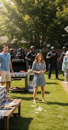 During a family barbecue, I got a text: “walk away and don’t say a word.” I quietly stepped out, and moments later, law enforcement arrived at my daughter-in-law’s home..... My name is Lucia, and at 65, I was sitting at a perfect family barbecue in my son Robert's perfect house, feeling completely out of place. My daughter-in-law, Amanda, sat down beside me, wine glass in hand. “Lucia, we need to talk,” she began, her voice syrupy sweet. “Robert and I feel you’re sending ‘mixed messages’ to the 