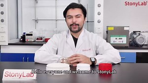 StonyLab Plastic Flask Stand, Stackable Polypropylene Round Bottom Flask Stand Flask Holder for Round Bottom Flasks up to 5L - 90 mm