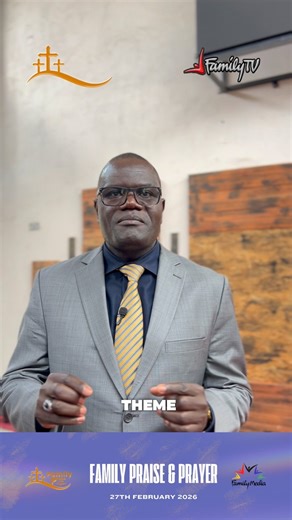 Family Praise & Prayer is Back✨🙏🏾 Tune in to Family TV, Family Radio and across our social media platforms to catch this uplifting session as we reflect on our theme Kingdom Relationships. Pst. Obed Wanjala will be ministering. Set your reminder and don’t miss this 🫵🏽 Remember it’s from 7:00pm to 8:30pm. Don’t Miss! #FamilyPraiseAndPrayer #FamilyMediaKE | FamilyTV