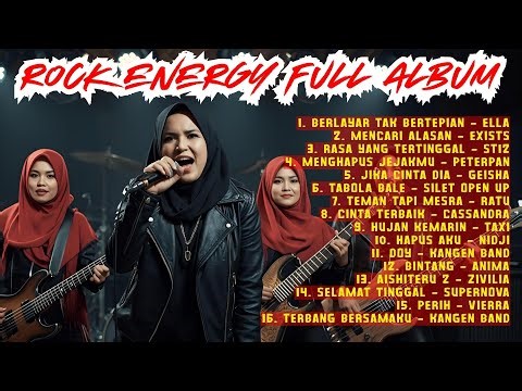 KUMPULAN LAGU INDONESIA VERSI ROCK ENERGY FULL ALBUM | Cover by COVERROCK Vol - 1