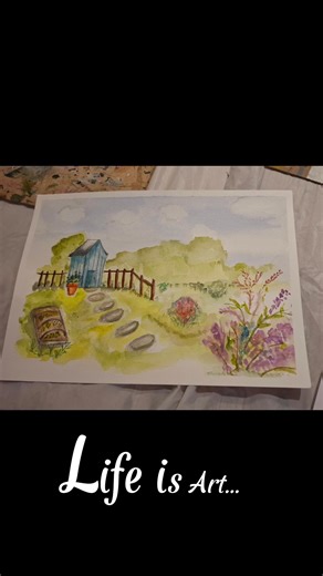 Cinque Ports Arms Art Morning... Spring was certainly in the air with this class.. soft Sky's, building up layers with light & dark tones.. ❤️ | Sienna Rose Products