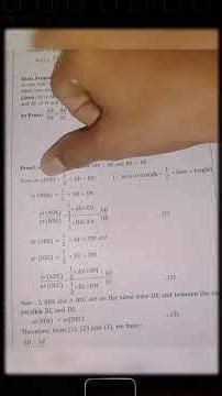 basic proportionality theorem (BPT)🥺♥️♥️