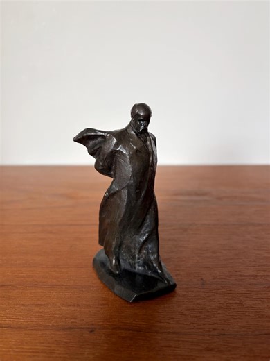 Vintage Taras Shevchenko Figurine - Ukrainian Poet Statue - Soviet Era Style Metal Sculpture - Eastern European Cultural Figure - Etsy