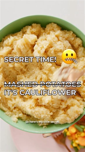 Mashed Cauliflower (just like potatoes!)