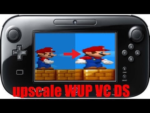 how to upscale your VC DS games in full screen and play from USB