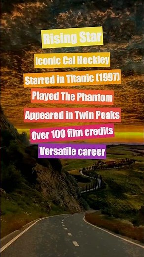Billy Zane: From Titanic To Twin Peaks
