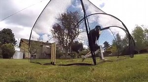 The GS5 Home Ground Batting net will revolutionise backyard cricket as you know it. Providing a spacious enclosure to accommodate all your shots, the GS5 will help you say goodbye to lost balls, broken windows and angry neighbours! - Affordable, spacious and secure batting environment - Helps contain cricket practice within “Your own yard” - Front curtain nets to capture forward shots - Ground secured fibre glass frame and UV treated mesh - L 5m x W 3m x H 3m | All Rounder Cricket