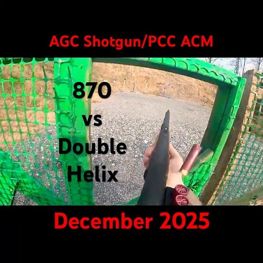 Opening with a slug then a Double Helix - AGC Shotgun/PCC ACM - Stage 3 - December 13, 2025
