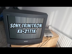 Restoration Sony Trinitron KV-21T1K