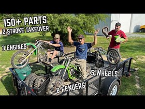 We Found 3 Kawasaki KX80s in BOXES | Can they Run & Ride Again?