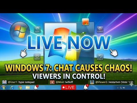 Chat uses Windows 7 (VirtualBox)