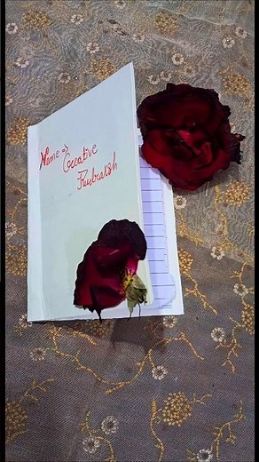 How to Make a Diary at Home ✨ | Mini Love Diary Making #handmadediary