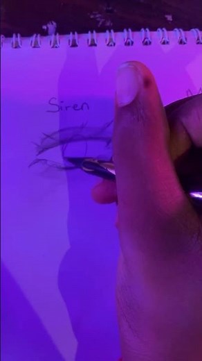 How to draw eyes siren and mermaid tutorial ✏️ drawing#sketch