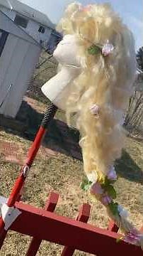 Making a Long Rapunzel Wig Pt. 1