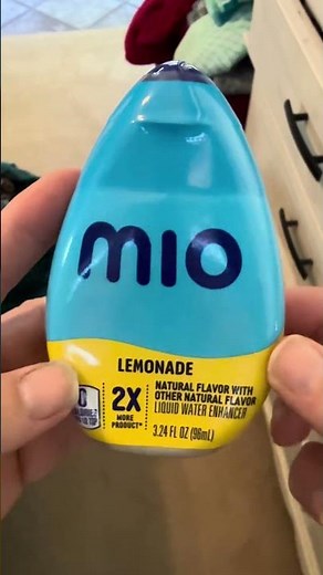 Refreshing Lemonade Flavored MIO Water Enhancers!