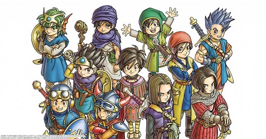 All the major Dragon Quest games, ranked!