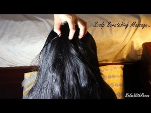ASMR Scalp Scratching Massage - TINGLY TINGLY Feel Goods!! :) (FASTER PACE, Looped)