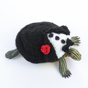 Crochet Tortoise Tuxedo: Handmade Reptile Costume With Rose - Etsy