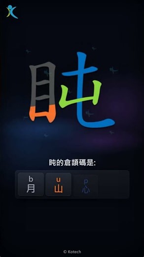 「盹」字點打？「盹」的倉頡碼教學｜五色倉頡/速成字典