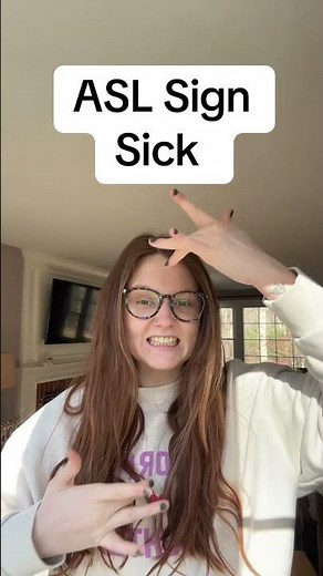 Learn How To Sign "Sick" in ASL for Beginners | American Sign Language #shorts