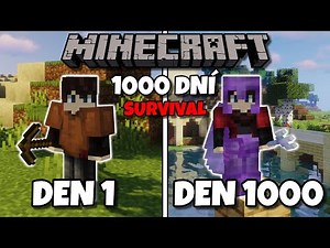 Strávil Jsem 1000 Dní v Minecraftu...