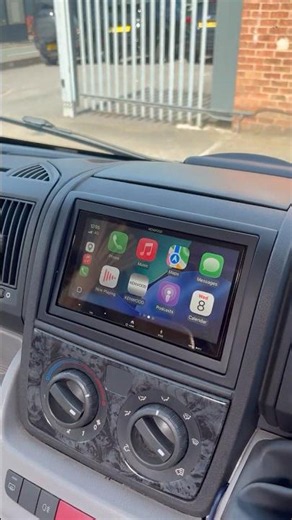 Campervan Audio Revolution KENWOOD Wireless CarPlay for Long Distance Travel Comfort DMX7525DABS