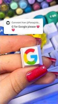 Drawing G for Google Logo! Then Drawing on my keyboard!‪@Google‬ #logodrawing #keyboard