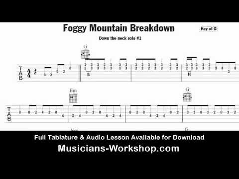 Foggy Mountain Breakdown Guitar Lesson