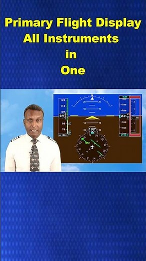 Primary Flight Display: All Flight Instruments in One