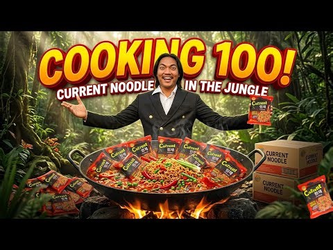 Cooking 100? Current Noodle In Jungle 🥵