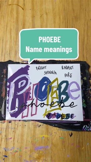 Replying to @𝒑𝒉𝒐𝒆𝒃𝒆.⋆♱ Today’s name meaning video is for the name Phoebe #namesandtheirmeaning #namemeaning #namewriting #names #phoebe
