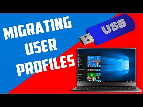 How To Migrate User Profile to Old Computer To New Computer