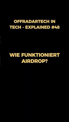 TECH - EXPLAINED #48 : Wie funktioniert Apple's AirDrop?
