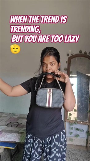Viral Bag Trend Of Instagram 📈 #minivlog #varanasi #vlog #ladyungli #shortvideo #funny #varanasi