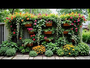 Simple Yet Striking Front Yard Flower Garden Designs